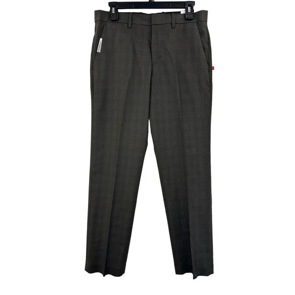 Perry Ellis | Pants | Perry Ellis Portfolio Mens Modernfit Check Dress Pants  Major Brown Size 3x30 | Poshmark